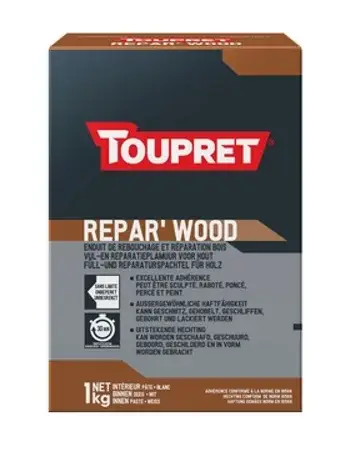 Aanbieding Toupret Repar Wood-1 KG