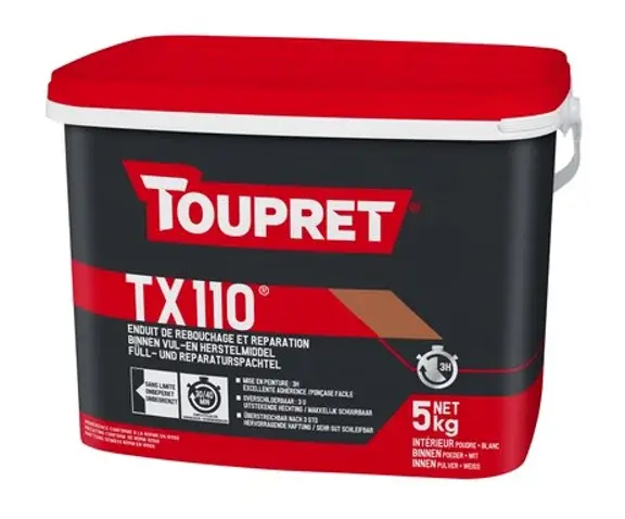 Toupret TX110 | Binnenvulmiddel-5 KG Aanbieding
