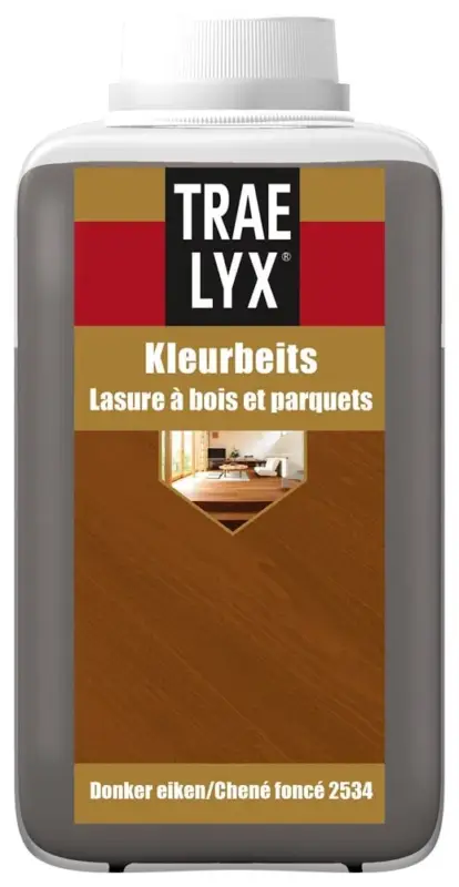 Beperkt Aanbod Trae-lyx Kleurbeits 2534 Donker Eiken-500 ML