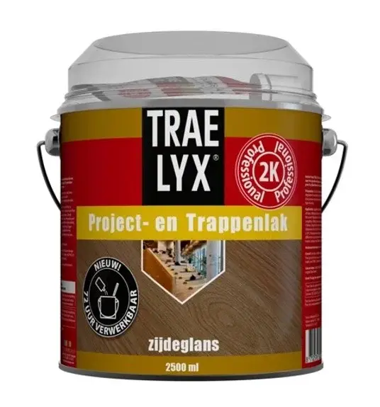 Nu Kopen Trae-lyx Project- & Trappenlak Zijdeglans-2,5 LTR