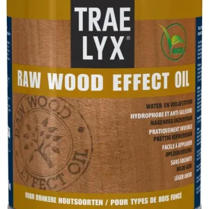 Direct Beschikbaar Trae-lyx Raw Wood Effect Oil Donkerhout-750 ML