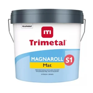 Trimetal Magnaroll S1 Mat | Matte Muurverf-10 LTR - Wit Snelle Levering