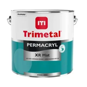 Trimetal Permacryl XR Mat | Matte Lakverf Binnen-500 ML - Wit Weekendaanbieding