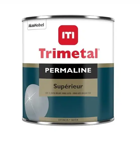 Tijdelijk Beschikbaar Trimetal Permaline Superieur | Hoogglans Lakverf Buiten-1 LTR - Wit