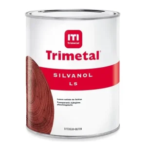Laatste Versie Trimetal Silvanol LS | Transparante Zijdeglans Beits-1 LTR - Kleurloos