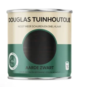 Alleen Vandaag Tuinhoutolie Douglas Aarde Zwart-750 ML