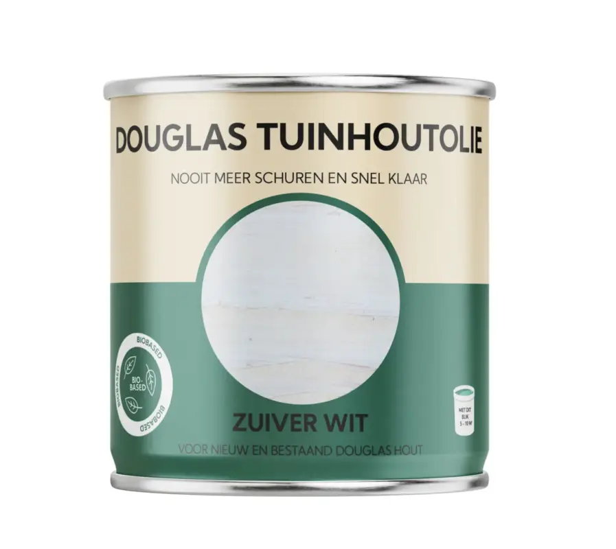 Shop Nu Tuinhoutolie Douglas Zuiver Wit-750 ML