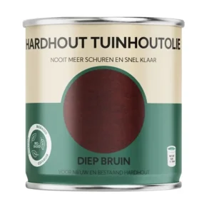 Beperkt Aanbod Tuinhoutolie Hardhout Diep Bruin-750 ML