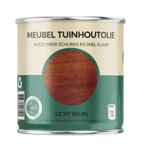 Gereduceerde Prijs Tuinhoutolie Meubel Licht Bruin-750 ML