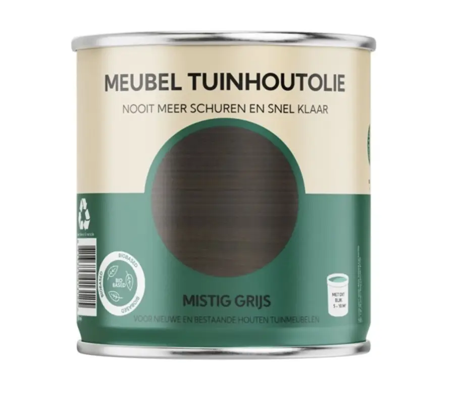 Tuinhoutolie Meubel Mistig Grijs-750 ML Lage Prijs