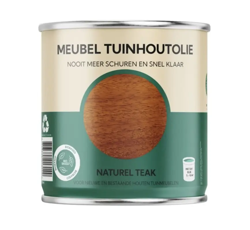 Tuinhoutolie Meubel Naturel Teak-750 ML Betrouwbaar