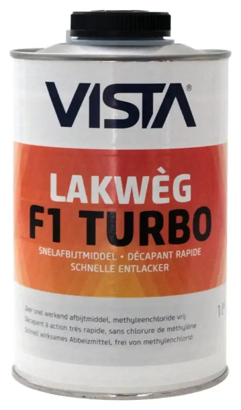 Rechtstreeks Van De Fabrikant Vista Lakweg F1 Turbo Afbijt-1 LTR