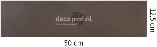 Koop Vandaag Walluxe Leathr Gracieus Grijs Uni Zelfklevend-1 m² - 12,5 x 50 cm