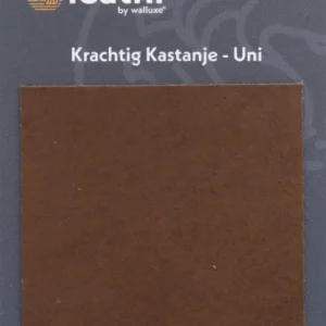 Walluxe Leathr Krachtig Kastanje Uni Proefstaal-1 ST Exclusieve Aanbieding