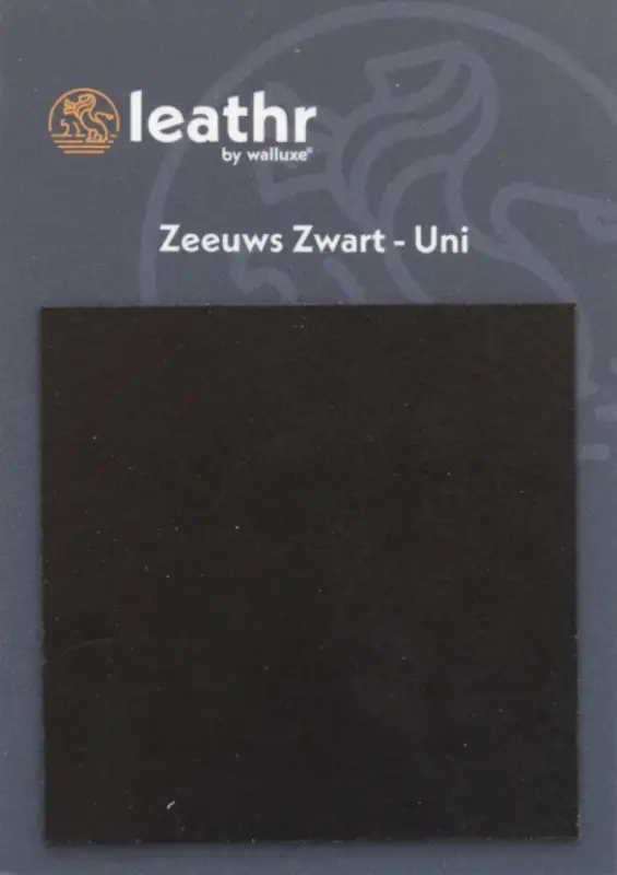 Betaalbaar Walluxe Leathr Zeeuws Zwart Uni Proefstaal-1 ST