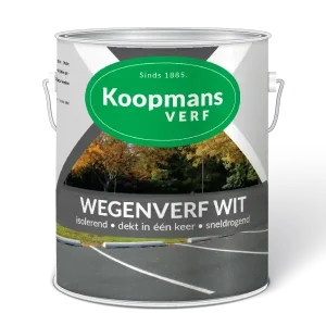 Superprijs Koopmans Wegenverf Wit-250 ML