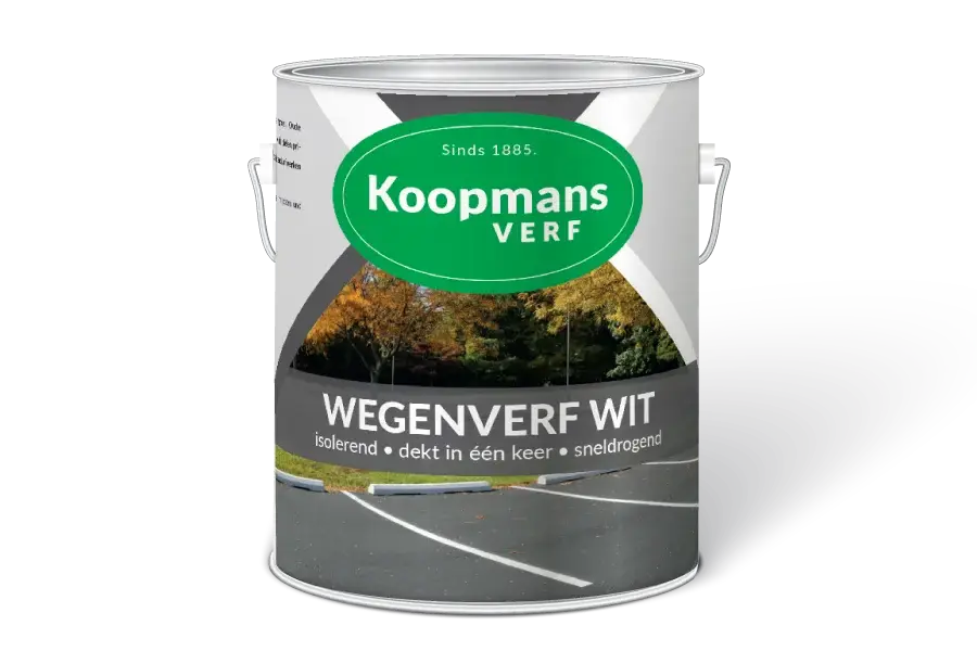 Superprijs Koopmans Wegenverf Wit-250 ML