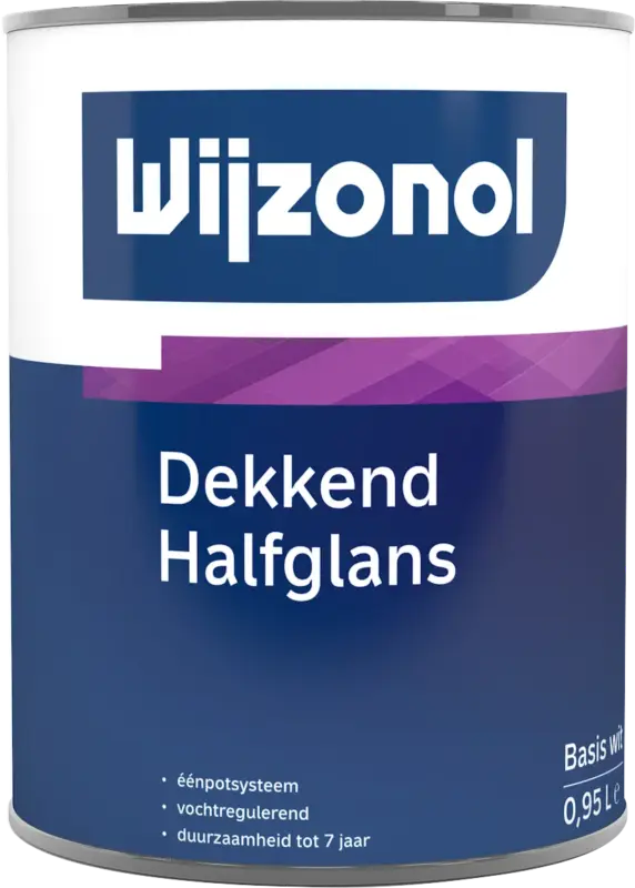 Exclusieve Aanbieding Wijzonol Dekkend Halfglans | Lakverf Buiten-500 ML - Wit