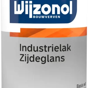 Wijzonol Industrielak Zijdeglans | Lakverf Buiten-500 ML - Wit Must-Have