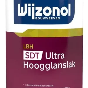 Wijzonol LBH SDT Ultra Hoogglanslak | Hoogglans Buitenlak-500 ML - Wit Express Levering