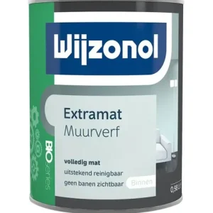 Wijzonol Muurverf Extramat-1 LTR - Wit Hete Deal