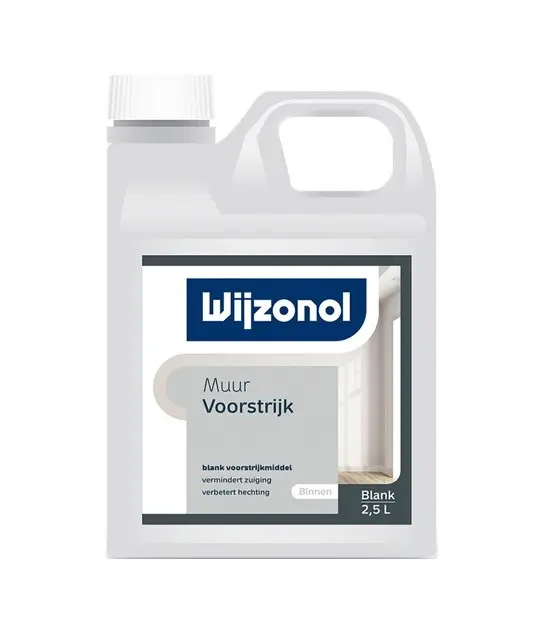 Wijzonol Muurvoorstrijk-2,5 LTR Laatste Versie