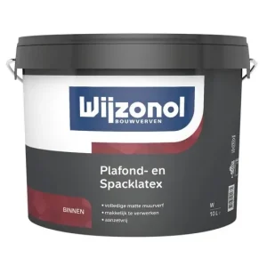 Wijzonol Plafond- en Spacklatex-2,5 LTR - Wit Direct Verzonden