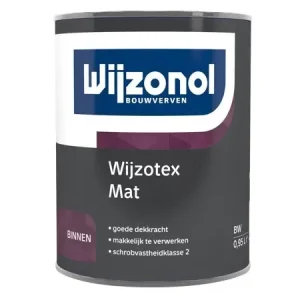 Seizoensaanbieding Wijzonol Wijzotex Mat-1 LTR - Wit