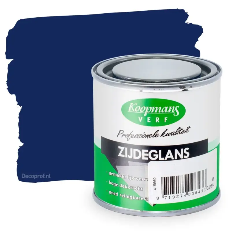 Koopmans Zijdeglans 42 Blauw-250 ML Bestel Nu
