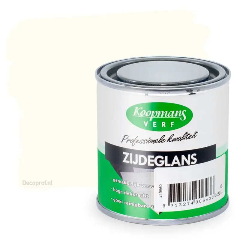 Koopmans Zijdeglans 9010 Wit-750 ML Premium