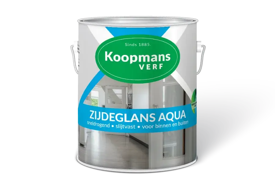 Gecertificeerd Koopmans Zijdeglans Aqua-2,5 LTR - Wit