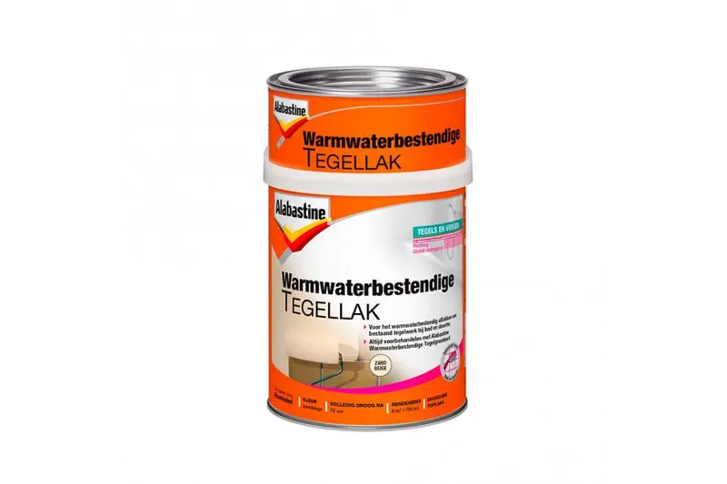 ALABASTINE WARMWATERBESTENDIGE TEGELLAK 2K Weekendaanbieding