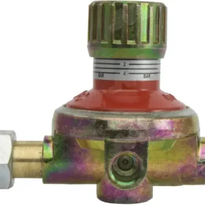 DRUKREGELAAR INSTELBAAR 0-4 BAR- 3/8' LINKS BI/BU. Dagaanbieding