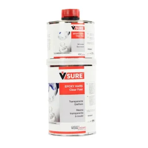 Voordeelprijs VOSSCHEMIE BENELUX EPOXY HARS CLEAR FAST SET A+B