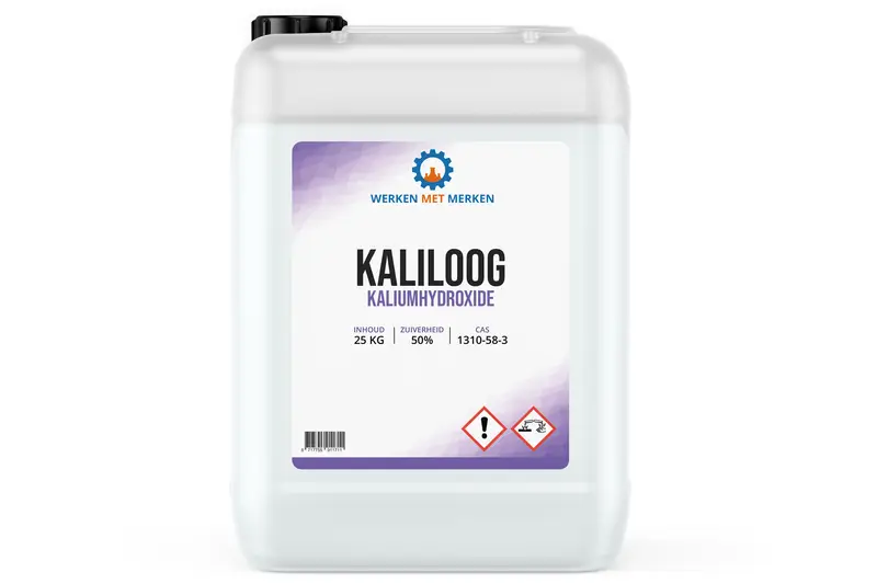 Weekendaanbieding KALILOOG KALIUMHYDROXIDE 50%
