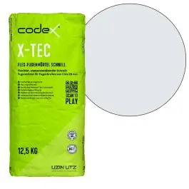 Tijdelijk Beschikbaar codex X-Tec zilvergrijs 12,5 kg