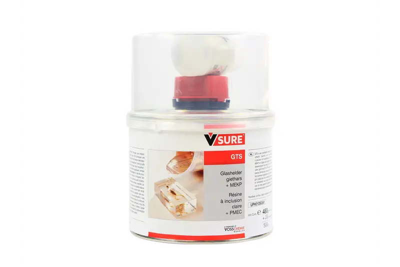 Favoriet VOSSCHEMIE BENELUX V-SURE GTS GLASHELDERE POLYESTER GIETHARS