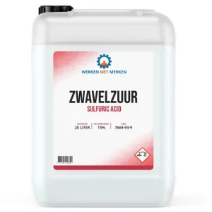 Exclusieve Aanbieding ZWAVELZUUR 15%