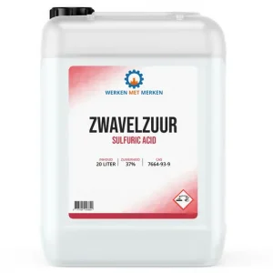 ZWAVELZUUR 37% Koop Vandaag