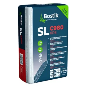Op = Op BOSTIK SL C980 XPS EXTREEM STERKE EGALISATIEMORTEL
