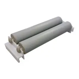 Schoonmaakrollenset, 2 rollen (dicht model), compleet kunststof Direct Verzonden