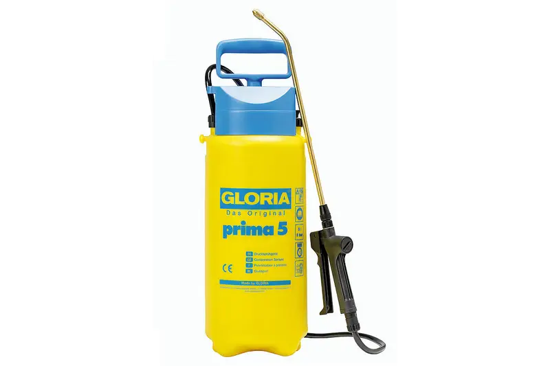 GLORIA DRUKSPUIT PRIMA 5 VOOR KLEINE EN GROTE TUINEN Beperkte Voorraad