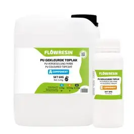 FLOW RESIN PU Gekleurde Toplak Lage Kosten