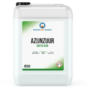 Tijdelijk Beschikbaar AZIJNZUUR 80%