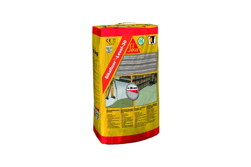 Aanbieding SIKAFLOOR LEVEL 30 ZELFNIVELLERENDE SNELDROGENDE EGALISATIEMORTEL