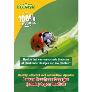 Premium ECOSTYLE AALTJES LARVEN LIEVEHEERSBEESTJE TEGEN BLADLUIS