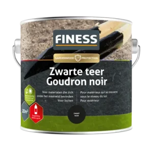 FINESS ZWARTE TEER Gecertificeerd