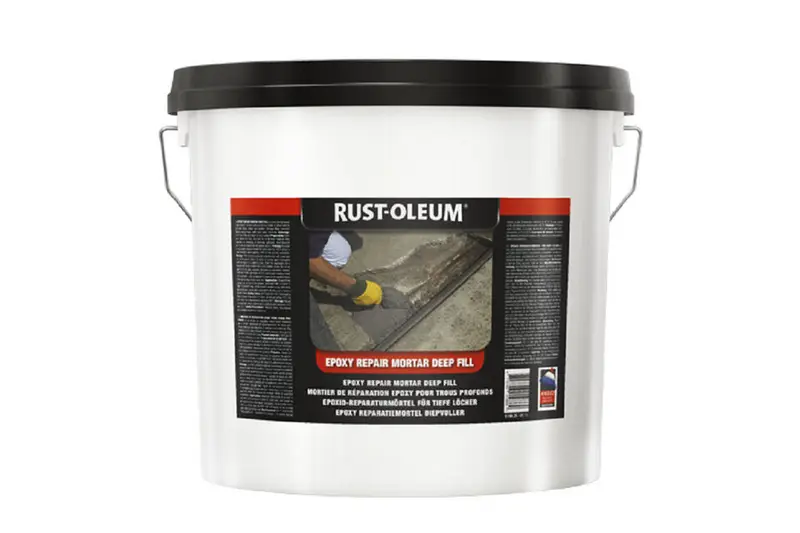 RUST-OLEUM 5190 EPOXY REPARATIEMORTEL VOOR GROTE REPARATIES Op = Op