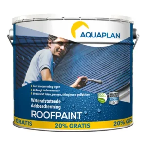 AQUAPLAN ROOFPAINT ANTRACIET Beperkte Voorraad
