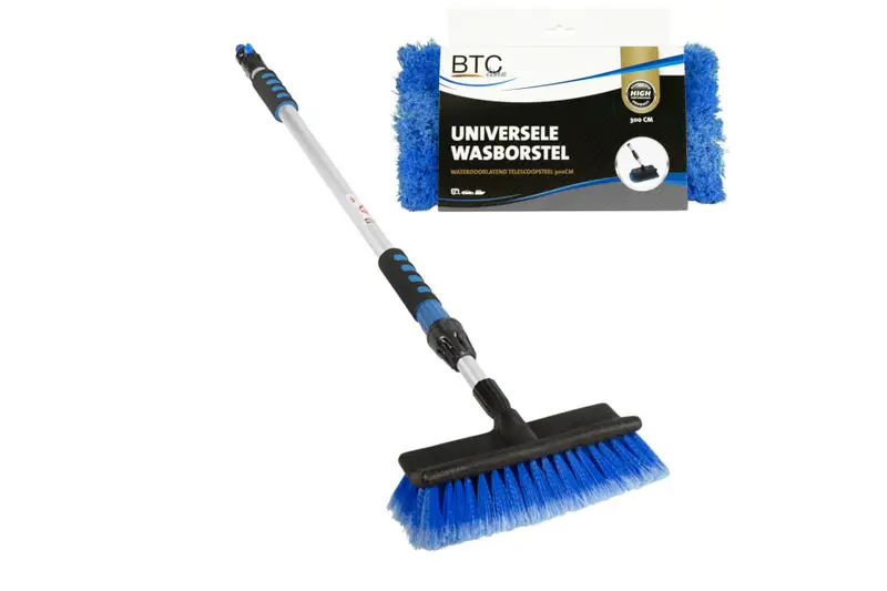 BTC BLUE LINE BTC LINE BLUE WASBORSTEL TELESCOOPSTEEL WATERDOORLATEND 300 CM Shop Nu